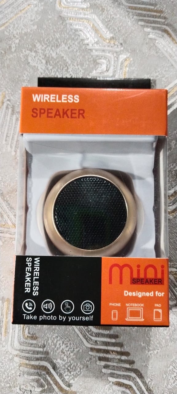 Mini Portable Wireless Bluetooth & Rechargeable Speaker – Wireless Bluetooth Mini Speaker With Card Slot